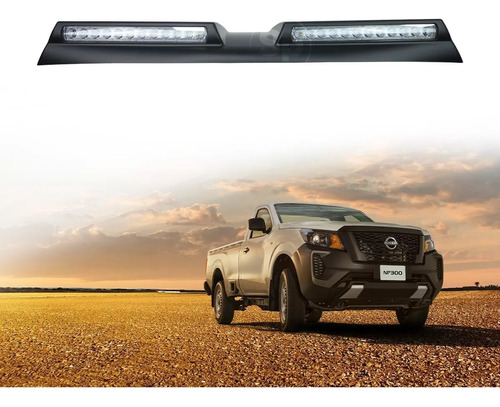 Diadema Moldura Barra Techo Led  Nissan Np300 Frontier 2018 Foto 6