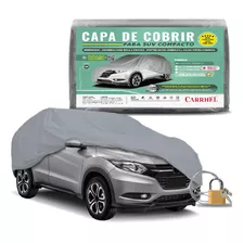 Capa Para Carro Suv Creta 100% Forrada + Cadeado Carrhel 