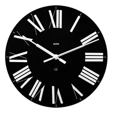 Alessi Firenze Reloj De Pared Negro