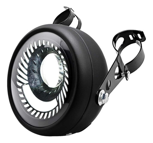 Faro Led 6.5 Pulgadas Alta Y Bajo For Moto Harley Davidson Foto 2