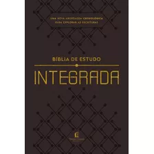 Bíblia De Estudo Integrada | Marrom