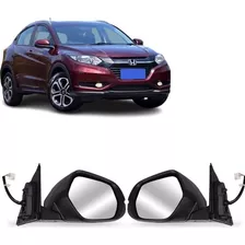 Par De Retrovisor Honda Hrv Ano 2015 2016 2017 18 C/pisca 