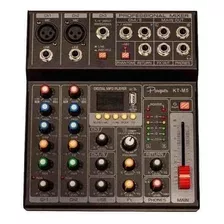 Consola Mixer Parquer 5 Canales Phantom Power Dc 5v