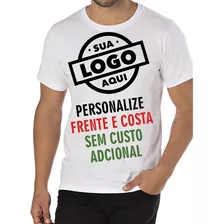 Camisas Personalizadas Estampa Aniversario Foto Logo Empresa