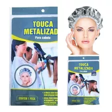 Kit 3 Toucas Cabelo Metalizada Térmica/descolorir/hidratação