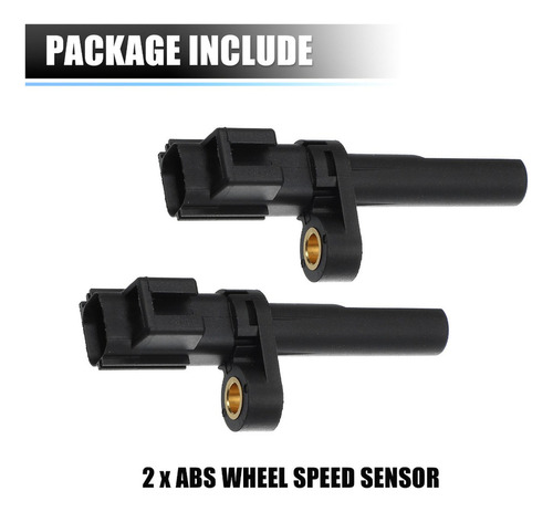 2 Sensor Abs Trasero Para Ram 1500 11-12 Dodge Ram 1500 2500 Foto 4