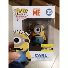 Funko Pop! - Exclusivo Ee - Carl #35 - Minions - Caja Dañad