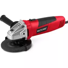 Esmerilhadeira Angular Multilaser 127v 700w Vermelha Ho048 Cor Vermelho