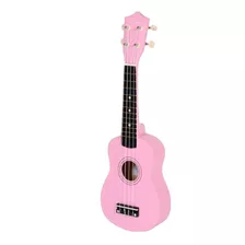 Ukulele Acústico Soprano Parquer Fzu-002 Rosa