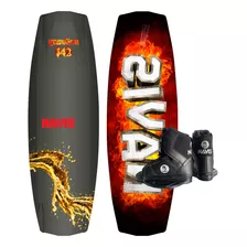 Prancha De Wakeboard Semi-nova 142 Com Botas