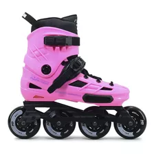 Patin Hd Inline New Skull 2021 Fucsia Freeskate Freestyle