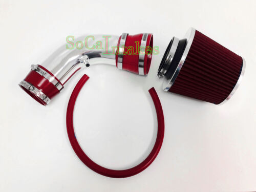 All Red Coated Air Intake Kit \u0026 Filter 93-97 Ford Probe  Ttz Foto 3