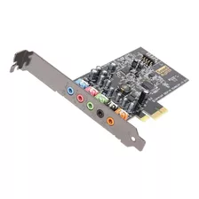 Tarjeta Sonido Creative Pcie Audigy Fx 5.1 Sb1570 Color Negro