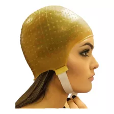 Gorro De Silicona Para Mechas Dorado - Dompel