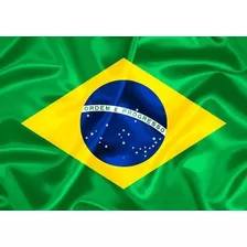 Bandeira Do Brasil Oficial Dupla Face (1,50 X 0,90) Barato