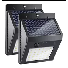 Lámpara Solar Exterior Sensor Luz 20 Led Mca Ele-gate 