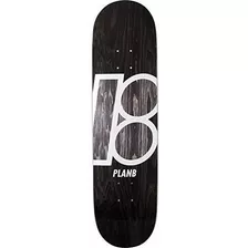 Patineta, Skatebboards Es Plan B Stained Skate Deck-8.25 Neg