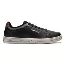 Sapatênis West Coast-313014 Wc-44-masculino-black/tan/grey