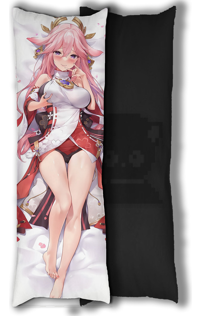 Dakimakuras Genshin Impact, Yae Miko, Varios Modelos (50cm)