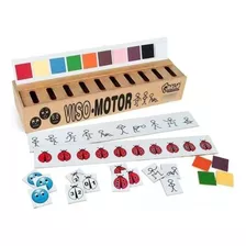 Jogo Pedagógico Viso Motor Em Mdf - 50 Peças