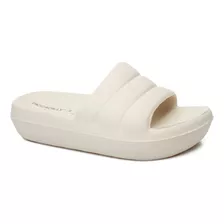 Chinelo Tamanco Slide Piccadilly Marshmallow Flatform 222001