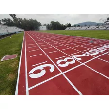 Piso De Caucho, Pista De Tartán, Pistas De Atletismo 