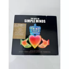 Cd The Best Of Simple Minds 2csd+1dvd Importado Raridade!