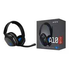 Audifono Gamer Astro A10 Gris Y Azul 