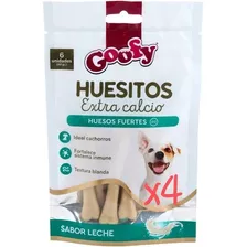 Pack X 4 Goofy Huesos Extra Calcio 6 Unidades 