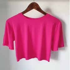 Camiseta Cropped Feminino Tshirt Blusa Estilosa Larguinha