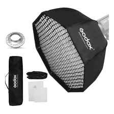 Softbox Bowens Godox 120cm Octagonal Com Grid Colmeia