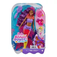 Barbie Sereia Articulada Mermaid Power Mattel - Hhg53