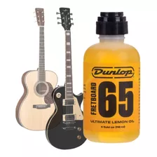 Óleo De Limão Dunlop F65 P/ Escalas - Guitarra Violão Baixo