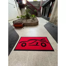 Alfombras Con Logo Alto Tráfico Sintetica