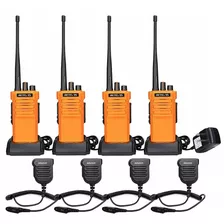 Walkie-talkies Retevis 4 Piezas 11 Km Máx 3200 Mah