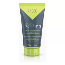 Creme Esfoliante Facial Com Bambu Ciclos Peeling 50g Racco Tipo De Pele Todo Tipo De Pele