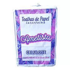 Papel Toalha Interfolha 20cm X 20cm 1000 Folhas Ametista