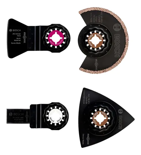 Set Accesorios Sierra Multicortadora Bosch Ceramicas Y Pisos Dgm