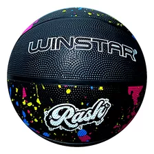 Pelota De Basket Winstar Rash #7 Goma Foam Optimo Agarre 