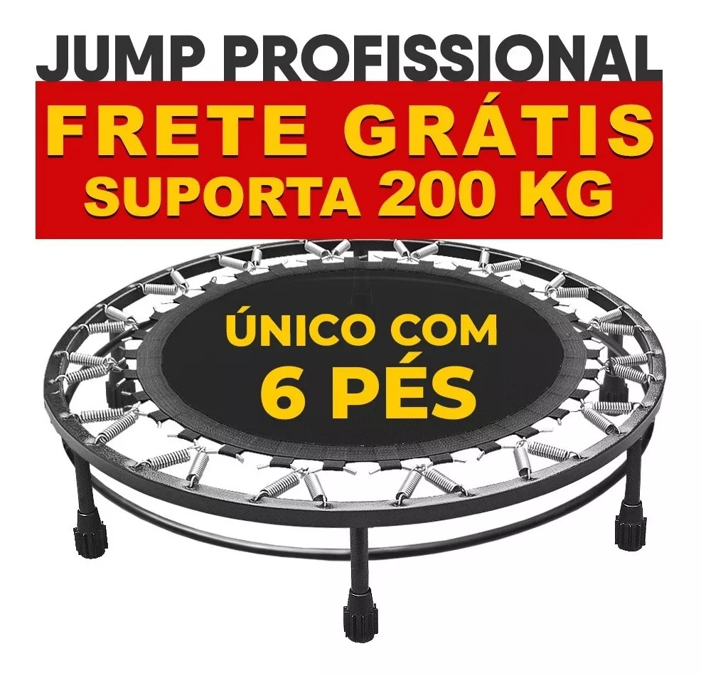 Jump Profissional Com Aro De Reforço 