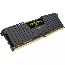 Memoria Ram Vengeance Lpx Gamer Color Negro 8gb 1 Corsair Cmk8gx4m1a2400c16