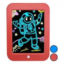 Pizarra Mágica Led Para Niños Magic Pad Tablet Combo