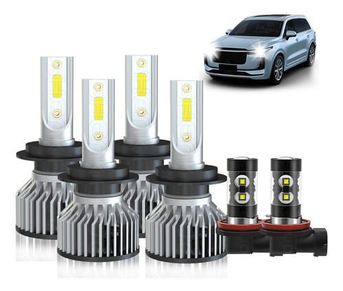 14000lm 80w Kit De Faros Led H7 Luz Alta O Baja Para Vw Volkswagen Caddy