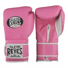 Guantes De Entrenamiento Con Gancho Y Bucle, Rosa, 16 Onza