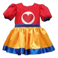 Vestido Disfraz Payasito Plim Plim Infantil 8 A 10 Años