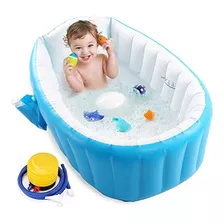 Bañera Inflable Para Bebé, Portátil Para Bebé, Bañera De Via