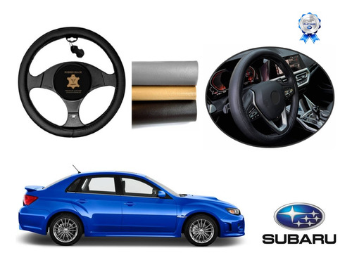 Tapetes 3d Logo Subaru + Cubre Volante Impreza Sedan 07 A 12 Foto 3