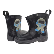 Bota Lluvia Niño Bebe Plastico Antiderrapante Impermeable