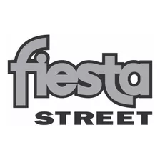 Adesivo Compatível Fiesta Street Tampa Traseira Carro R220