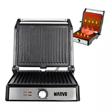 Sandwichera Grill Parilla Electrica Antiadherente Marvo Ax ®